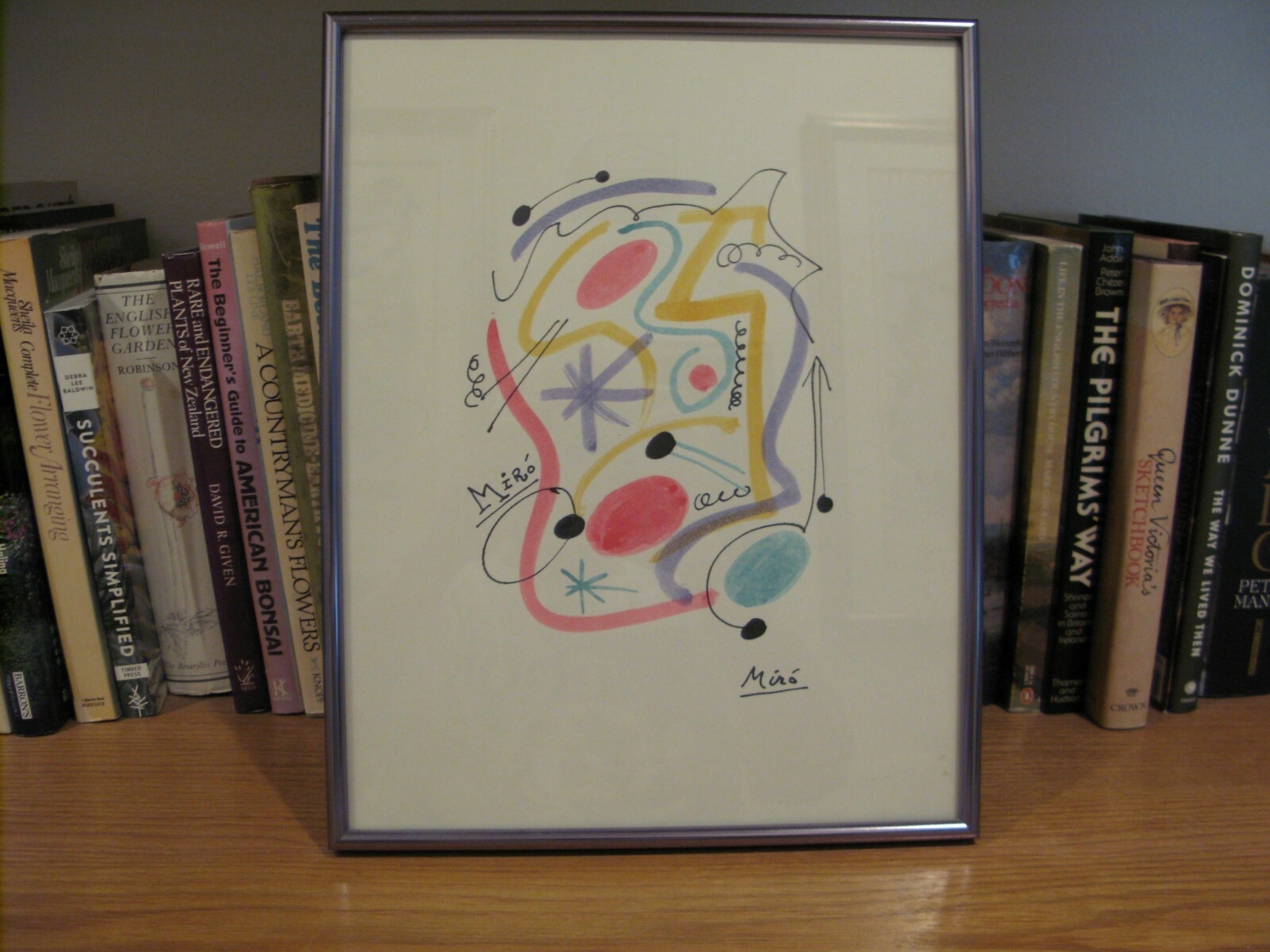 Joan Miró | ORIGINAL BLACK INK AND PASTEL SIGNED DRAWING (1950 - 1969 ...