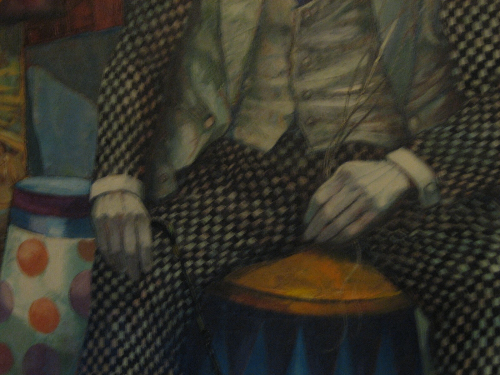 George Russin | Clown Oil Painting (1970 - 1989) | MutualArt