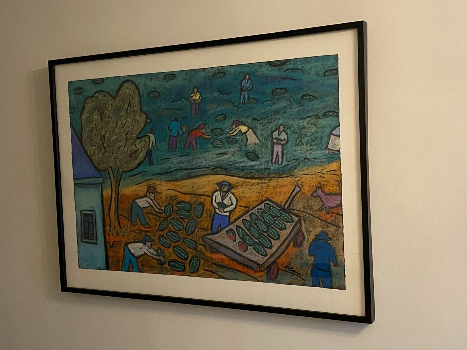 George Colin | Watermelon Picker (1990 - 1999) | MutualArt