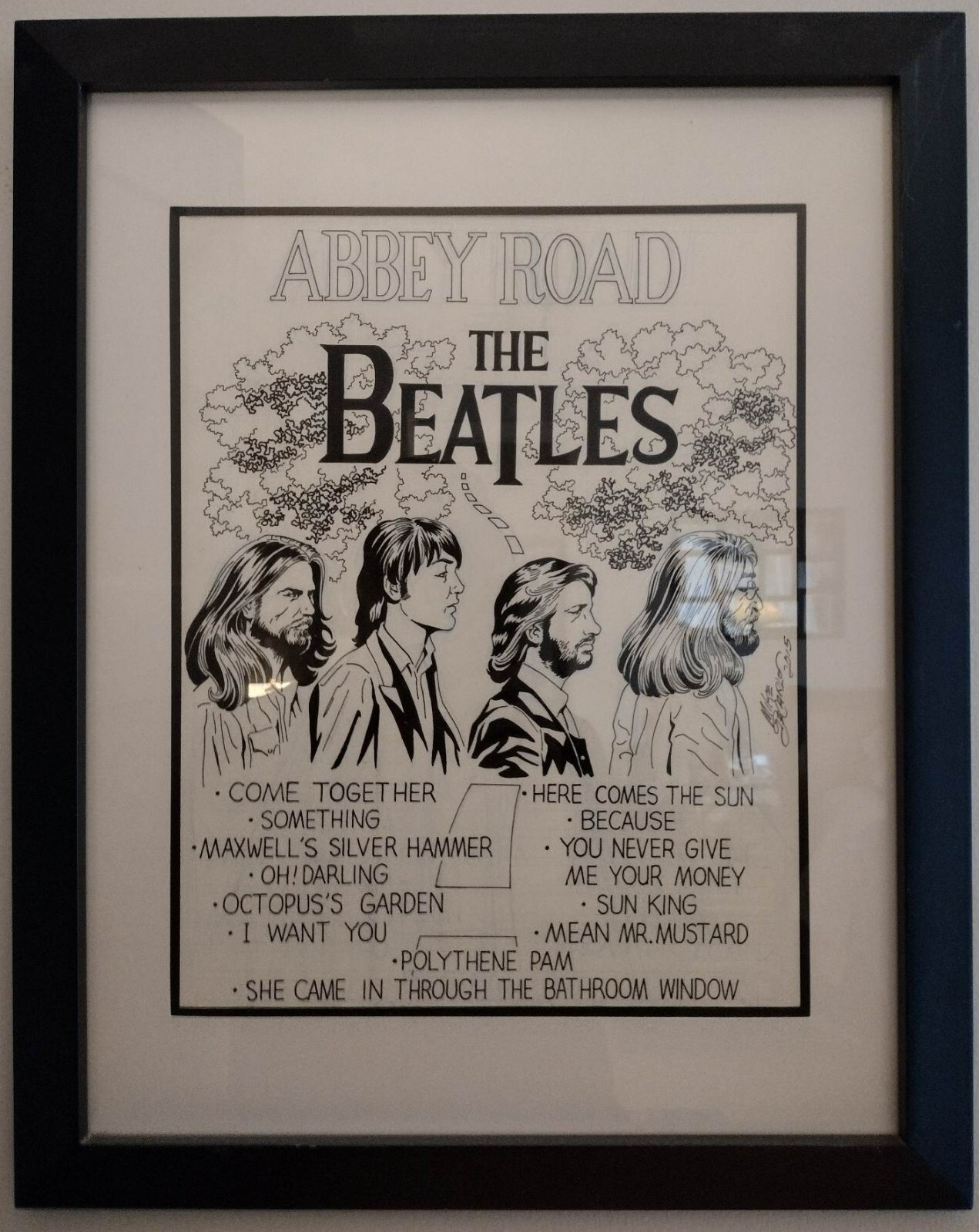 Mike Decarlo | The Beatles Hand Drawn by Comic Book Artist Mike DeCarlo ...