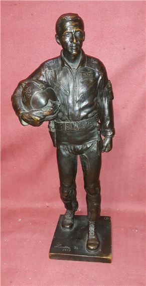 Larry Ludtke | Bronze sculpture of Brigadier General James Robinson ...