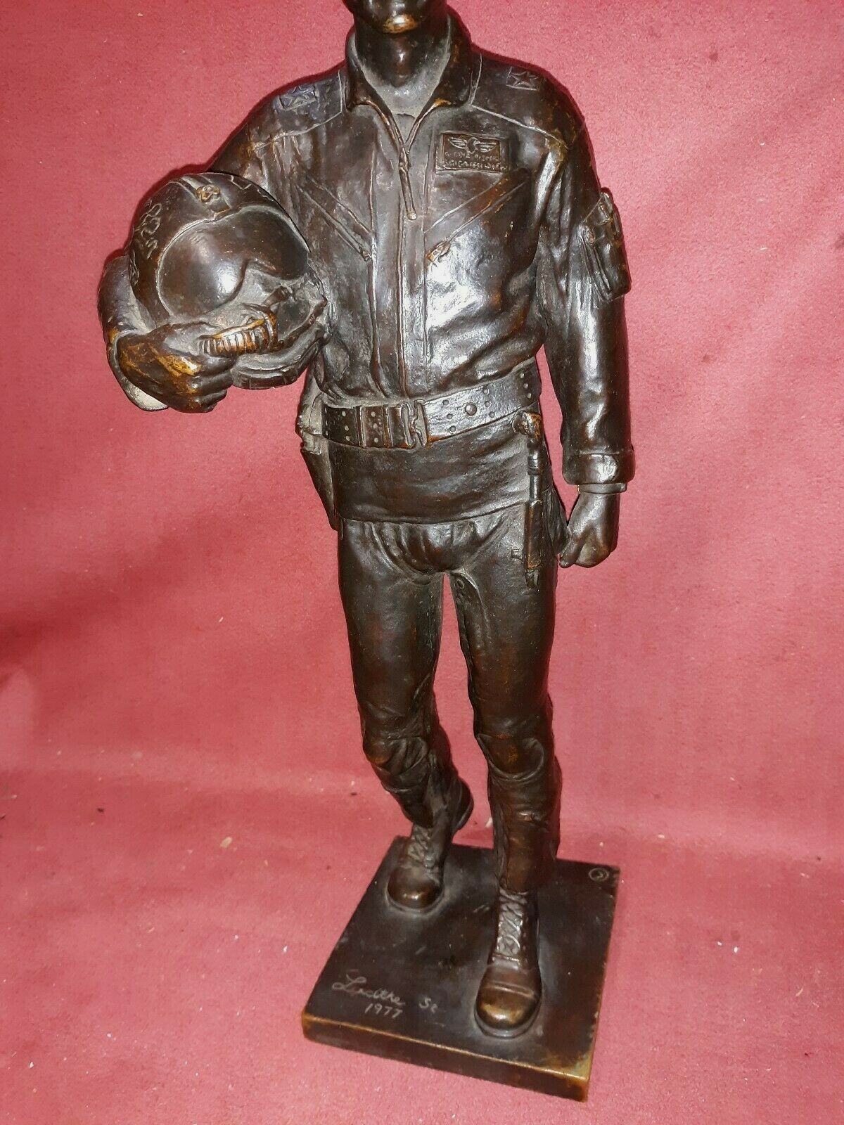 Larry Ludtke | Bronze sculpture of Brigadier General James Robinson ...