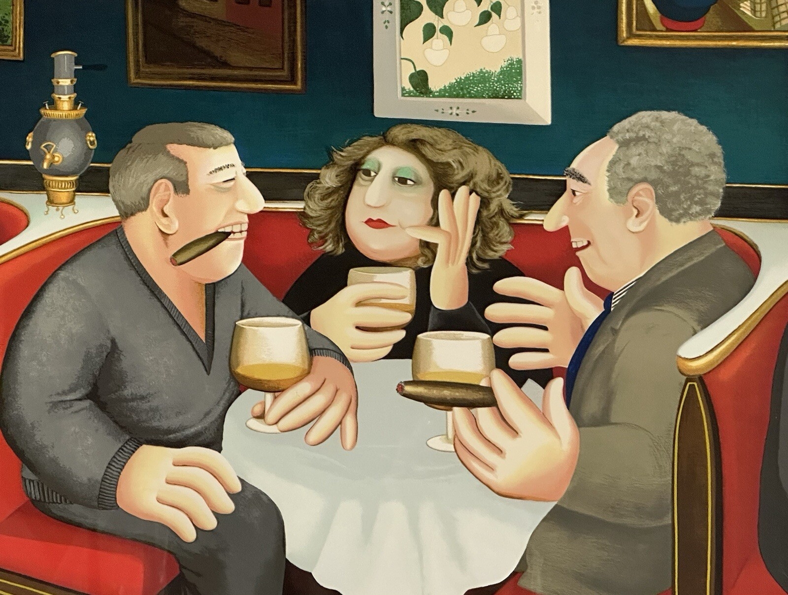 Beryl Cook | Russian Tea Room (2018 - 2024) | MutualArt
