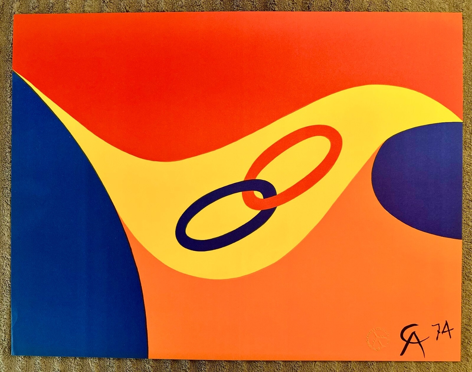 Alexander Calder | Friendship Flying Colors Collection 1974-1975 (1974 ...