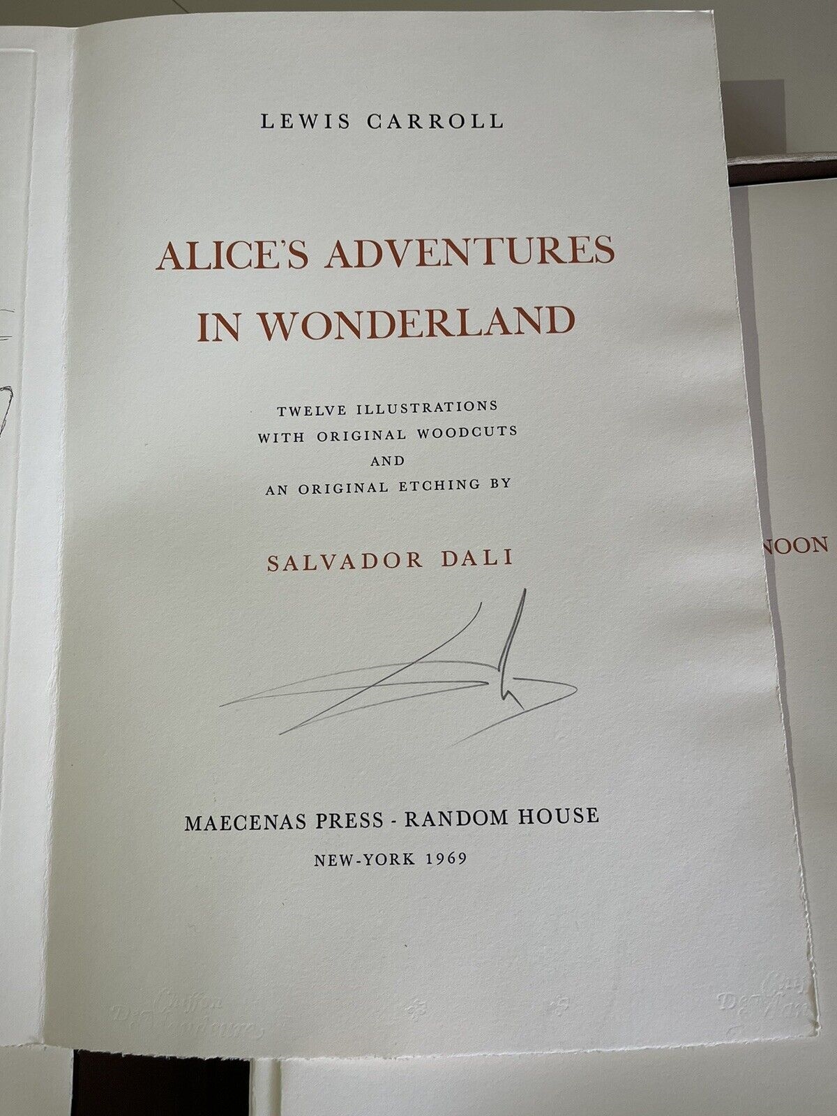 Salvador Dalí | Alice's Adventures in Wonderland (1969) | MutualArt