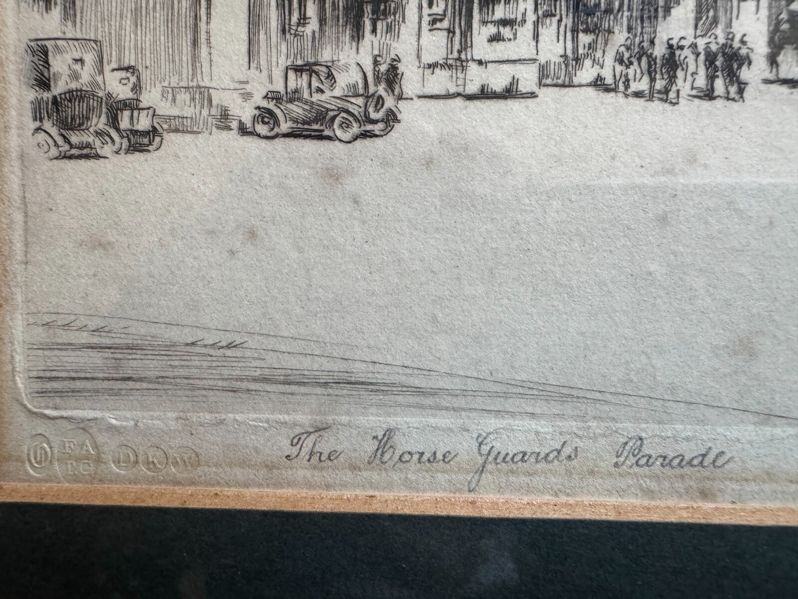 George Farrell | Four framed signed original etchings of London | MutualArt