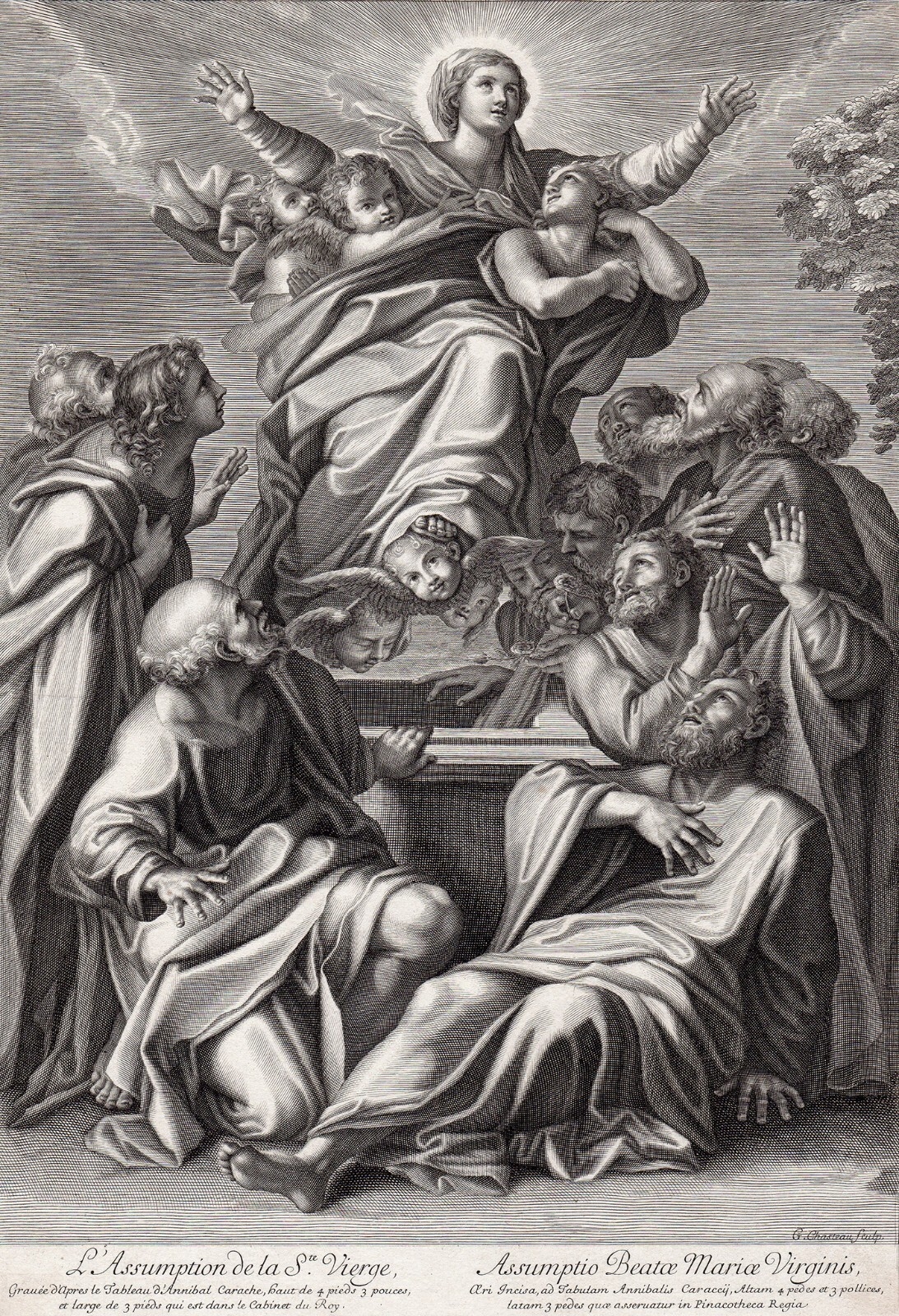 Annibale Carracci | The Assumption of the Virgin (1673) | MutualArt