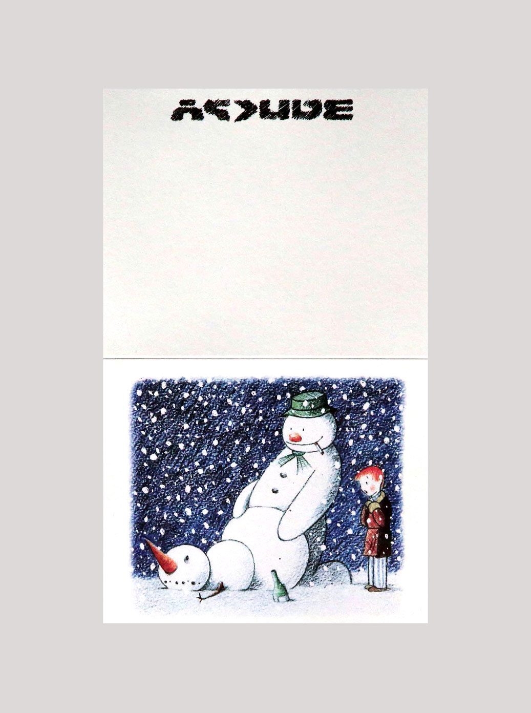 Banksy | Banksy Rude Snowman Xmas Card (2003) | MutualArt