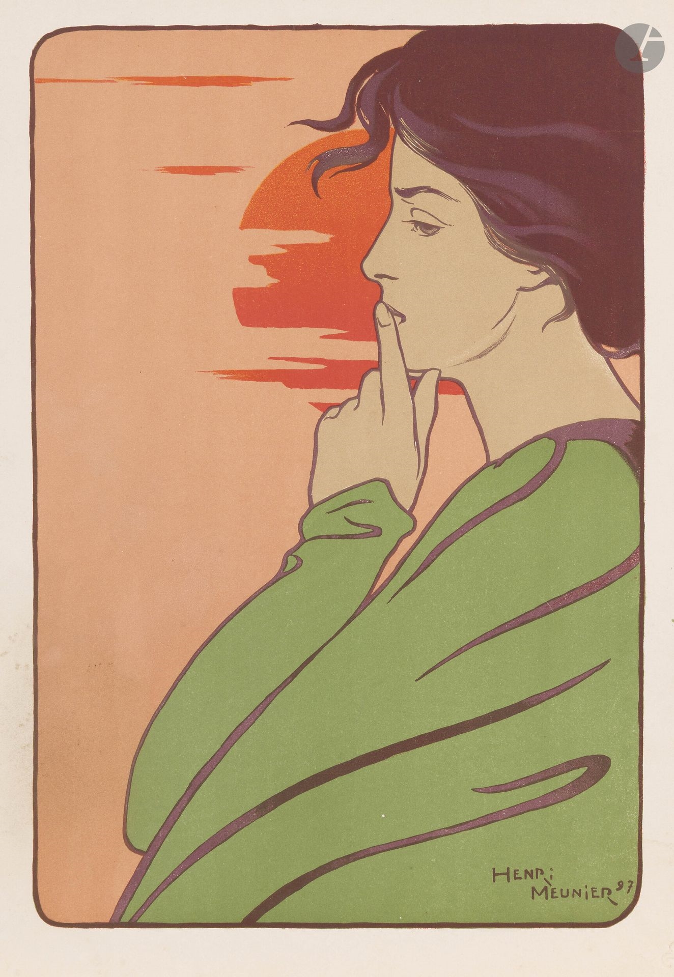 Louis Rhead | Untitled (1897) | MutualArt