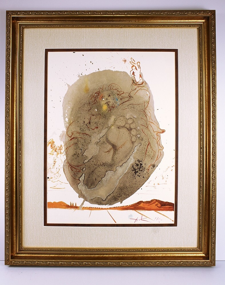 Salvador Dalí | God took the man and put him in the Garden of Eden ...