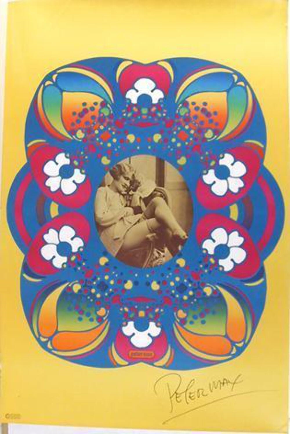Peter Max | Flapper, Poster, signed in ink (Circa 1970) | MutualArt
