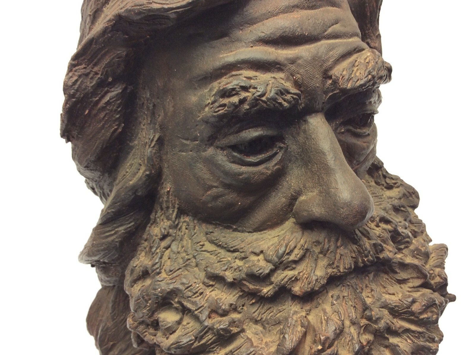 Miriam Sweeney Original Miriam Plaster Bust Sculpture Long Haired