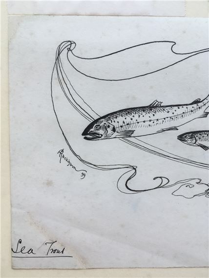 Arthur Rackham | Sea Trout (1899) | MutualArt
