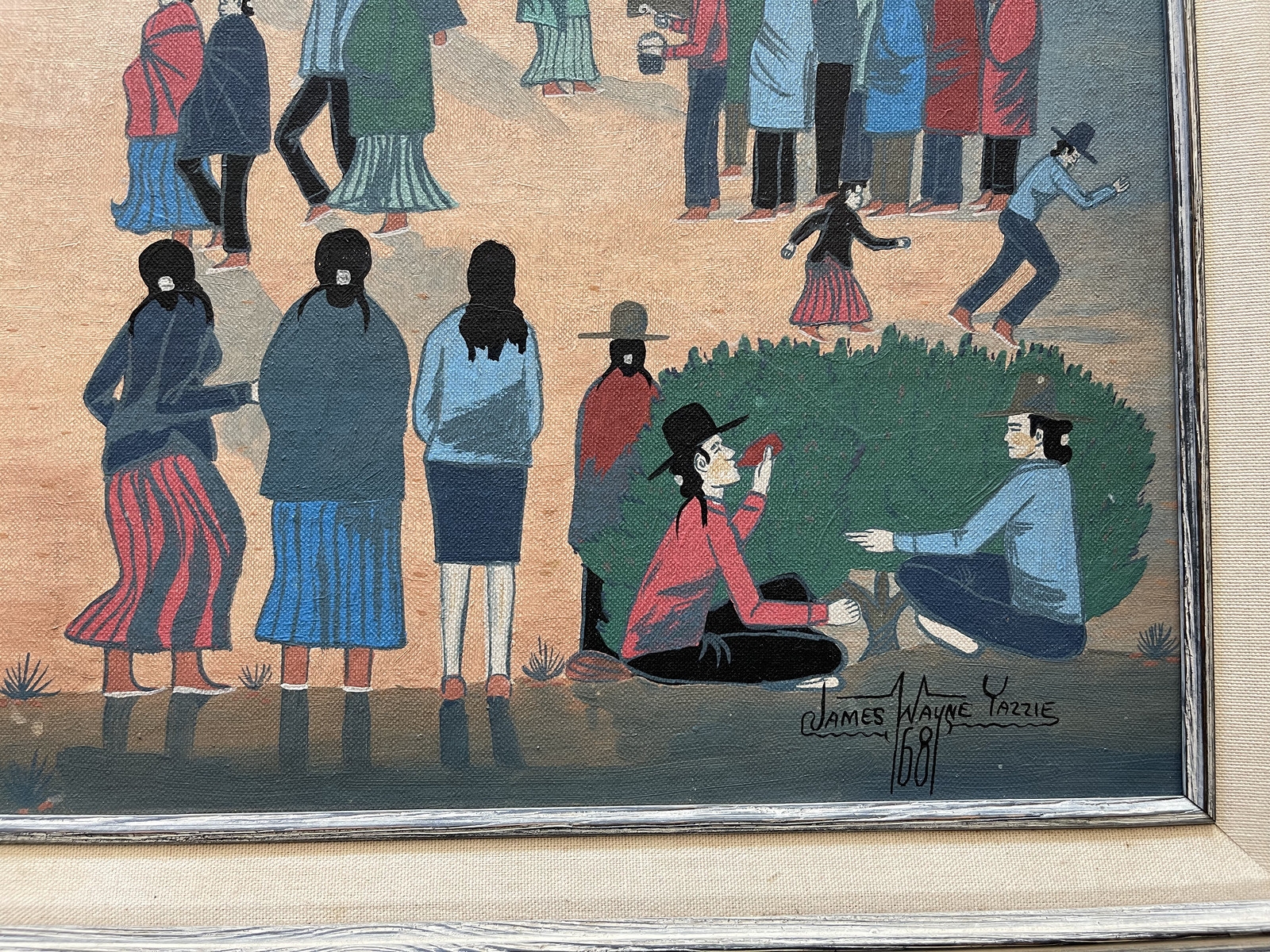 James Wayne Yazzie | Navajo Dance | MutualArt