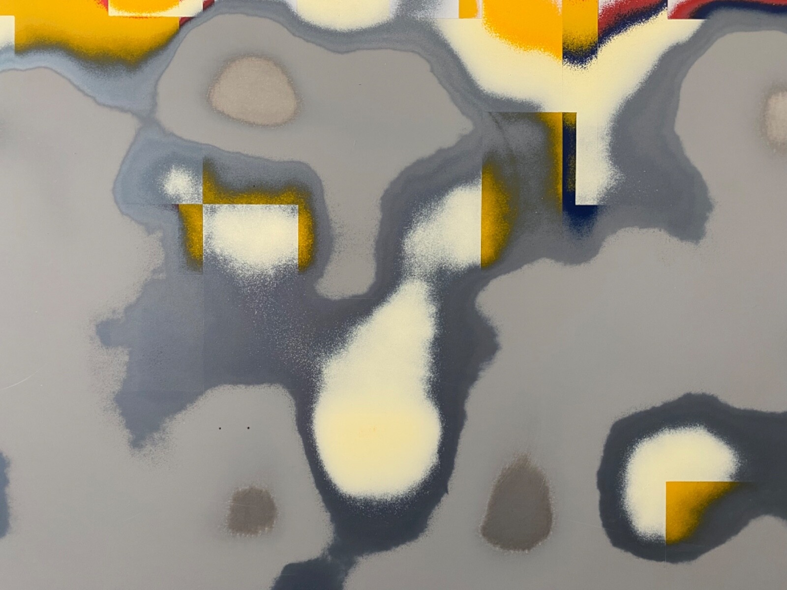 Daniel Aksten | RARE Contemporary Modern Hard Edge Abstract Cubist Oil ...