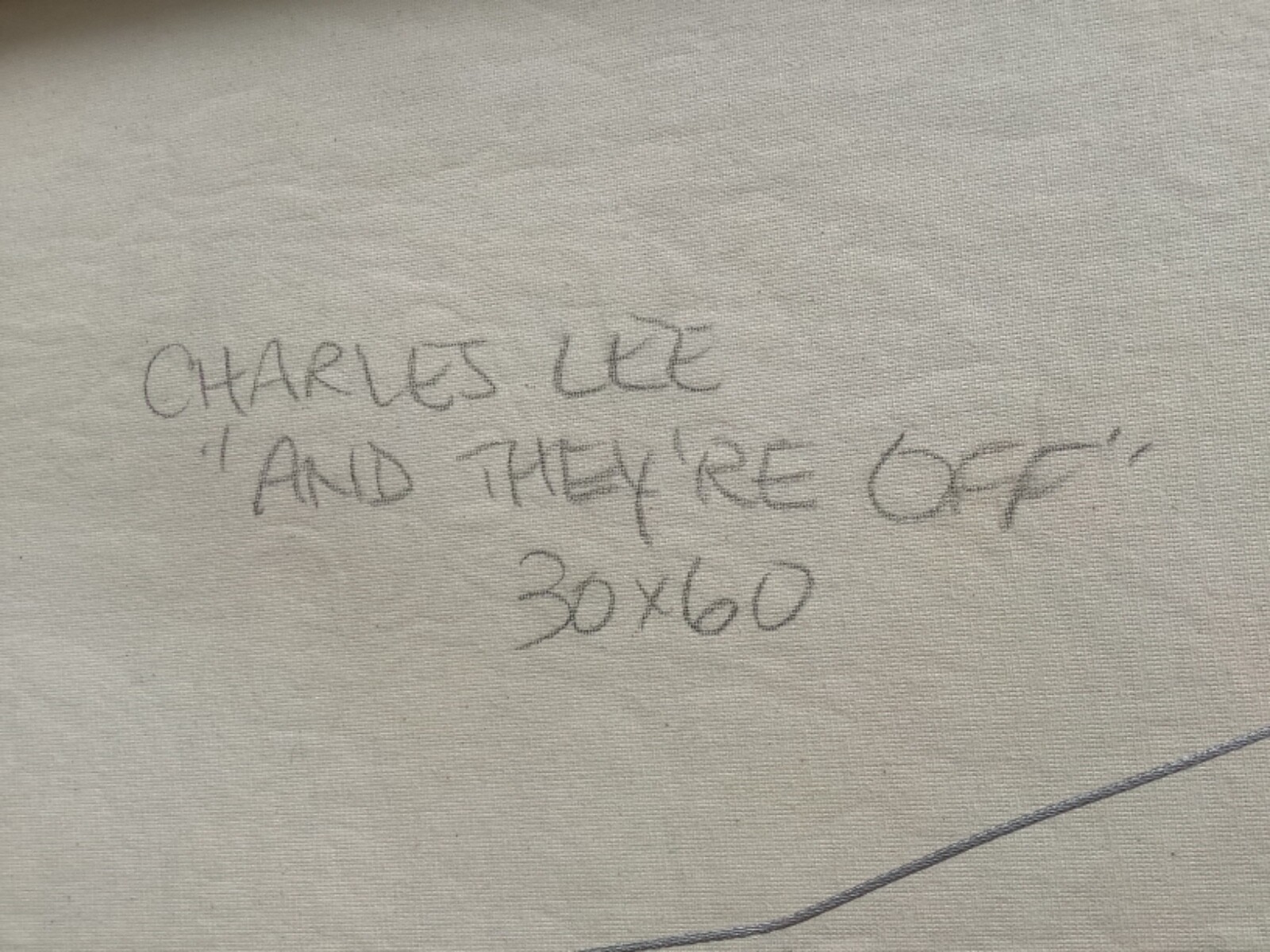 Charles Lees | And We’re Off (2006 - 2022) | MutualArt