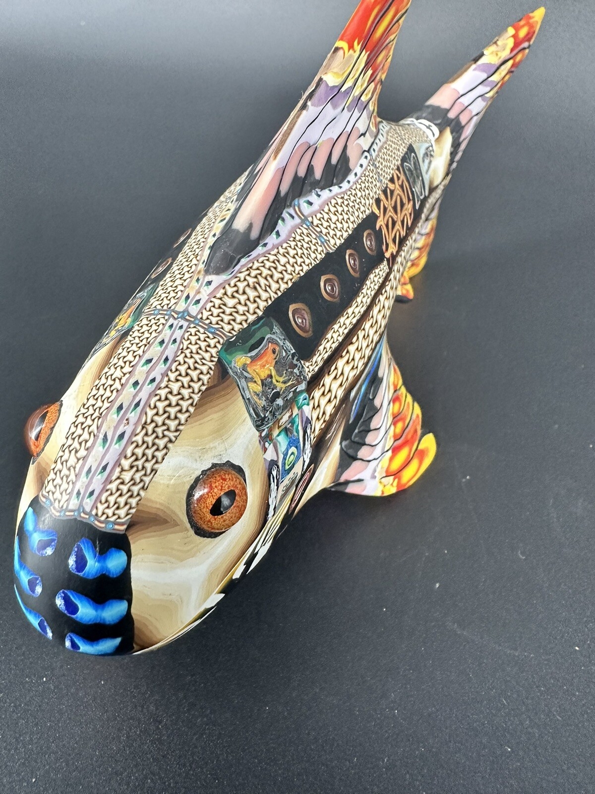 Adam Thomas Rees | Aquatic FISH POLYMER CLAY SCULPTURE Figure | MutualArt