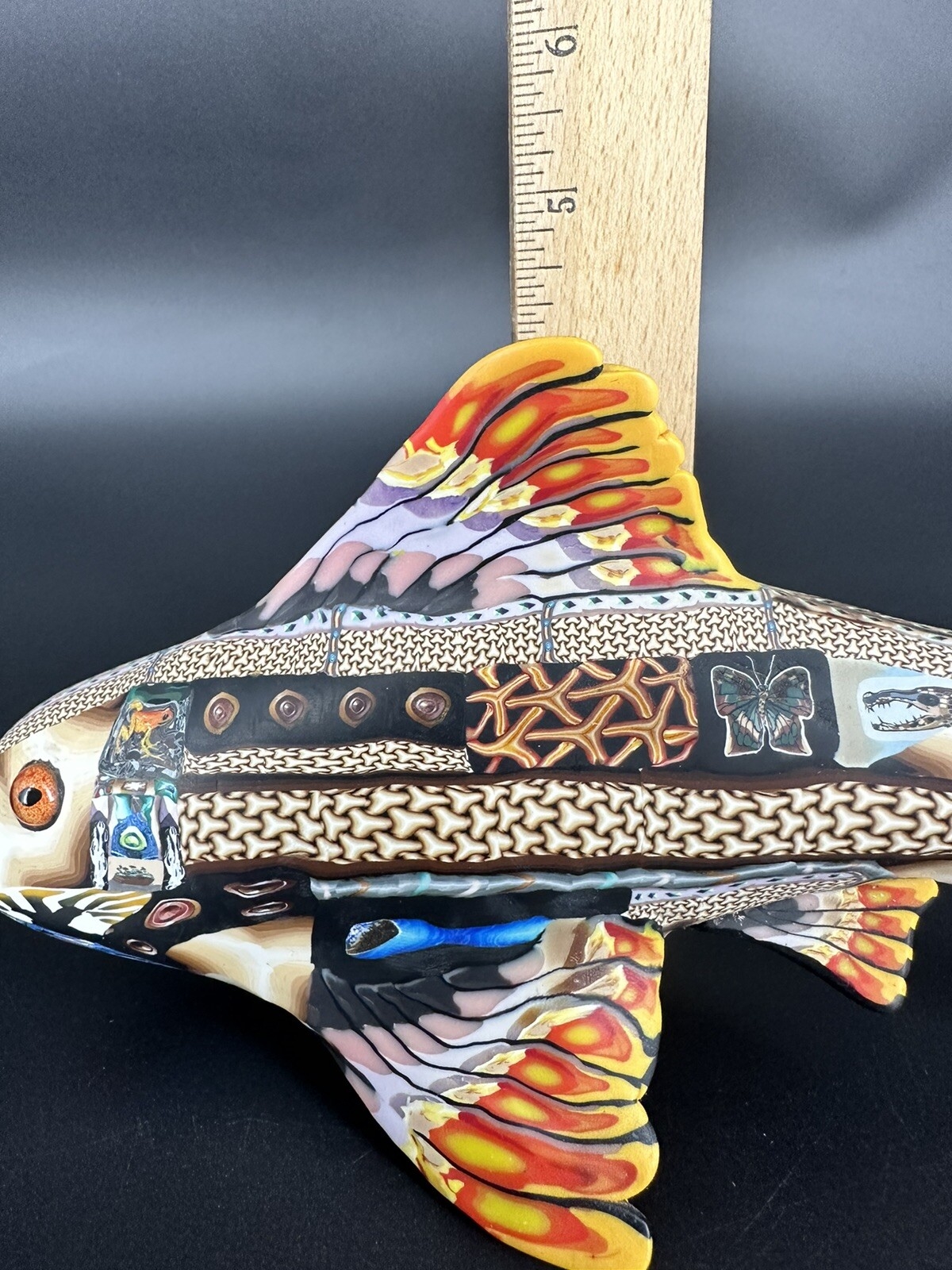 Adam Thomas Rees | Aquatic FISH POLYMER CLAY SCULPTURE Figure | MutualArt