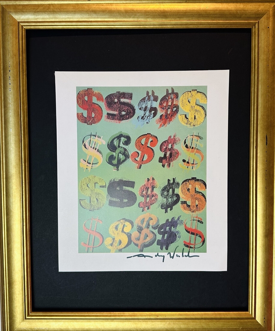 Andy Warhol | Dollar Sign | MutualArt