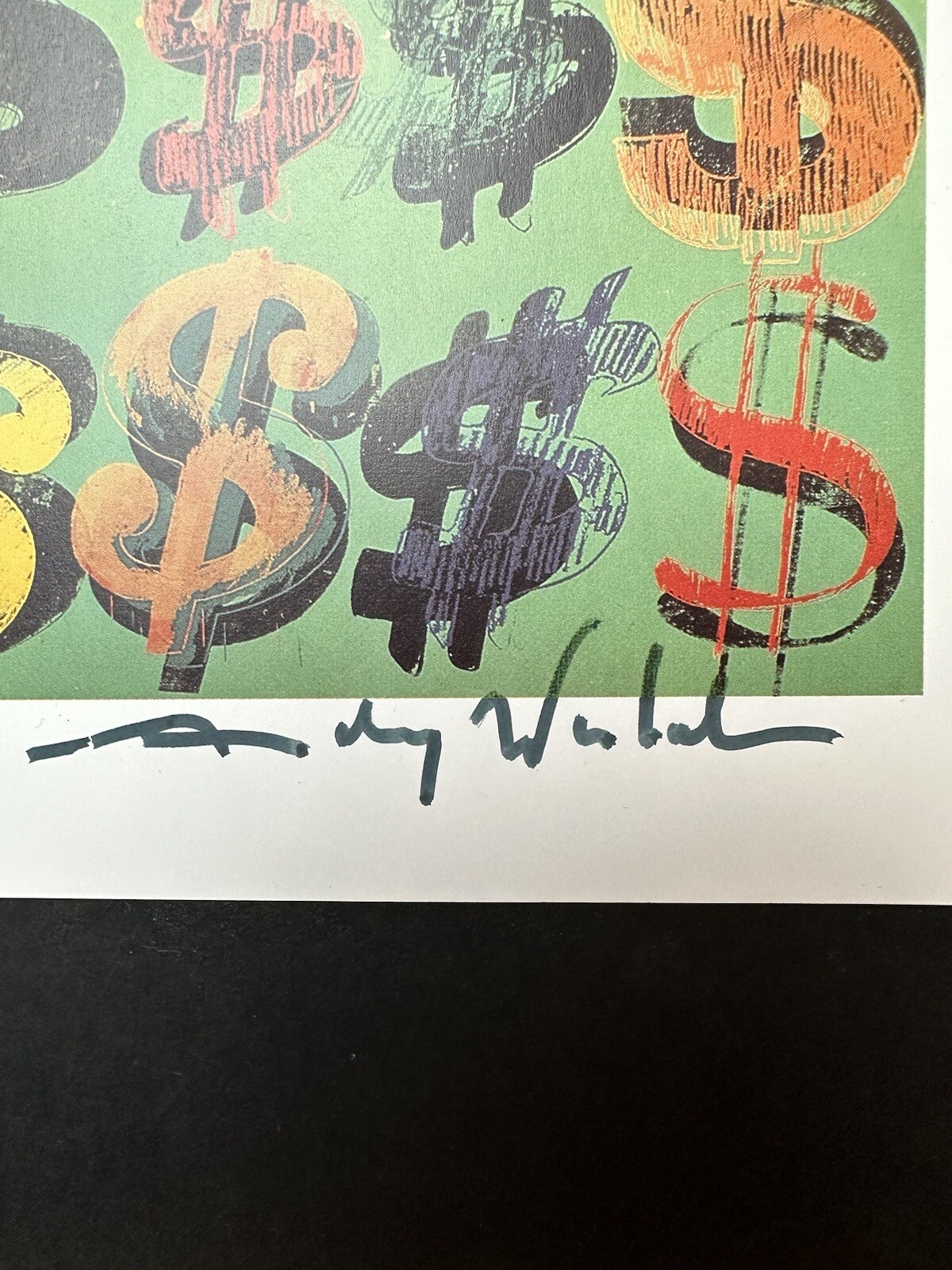 Andy Warhol | Dollar Sign | MutualArt