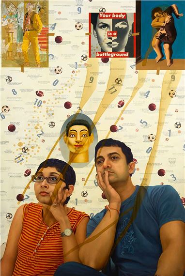 The Titanic Days - Atul Dodiya