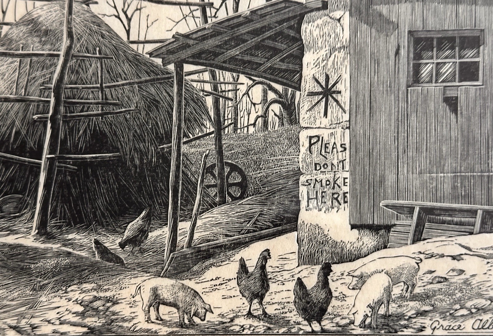 Grace Arnold Albee | Hungarian American Farm (Circa 1943) | MutualArt