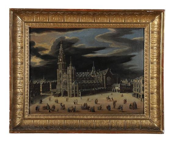 The Cathedral of Our Lady of Antwerp - Antwerp School, 17th Century