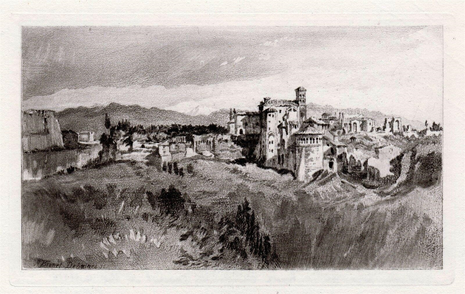 Joseph Mallord William Turner | Rome Church and Convent of the Quattro ...