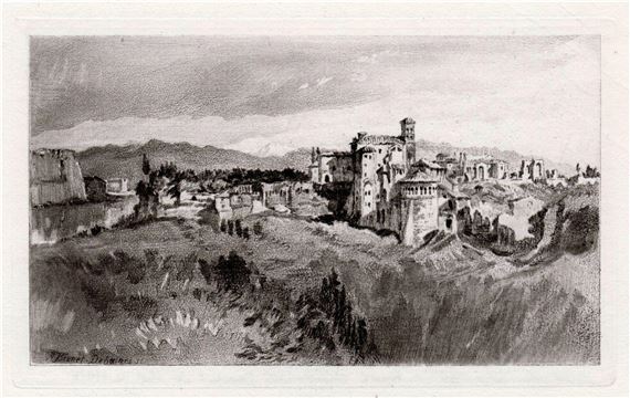 Joseph Mallord William Turner | Rome Church and Convent of the Quattro ...