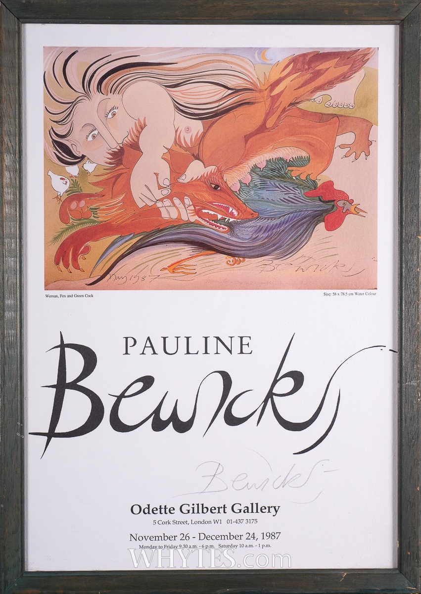 Pauline Bewick | PAULINE BEWICK, 1987 (EXHIBITION POSTER (1987) | MutualArt
