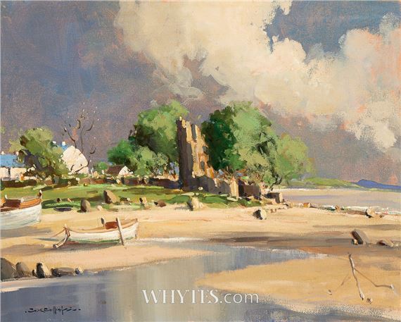 SKETRICK CASTLE, STRANGFORD LOUGH, COUNTY DOWN - George Gillespie