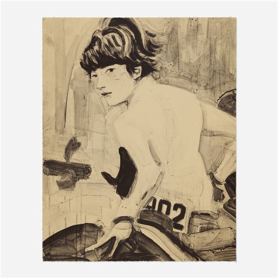 Elizabeth Peyton | DAVID HOCKNEY, AGE 32 | MutualArt