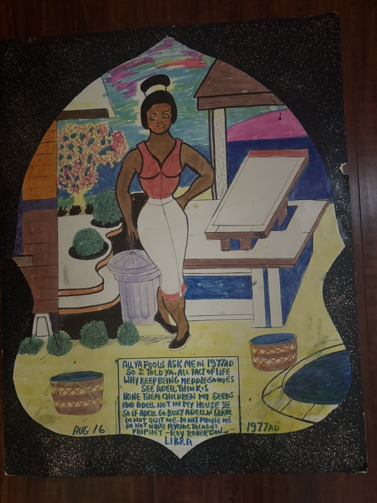 Royal Robertson | PROPHET ROYAL ROBERTSON Outsider Art (1990 - 1999 ...