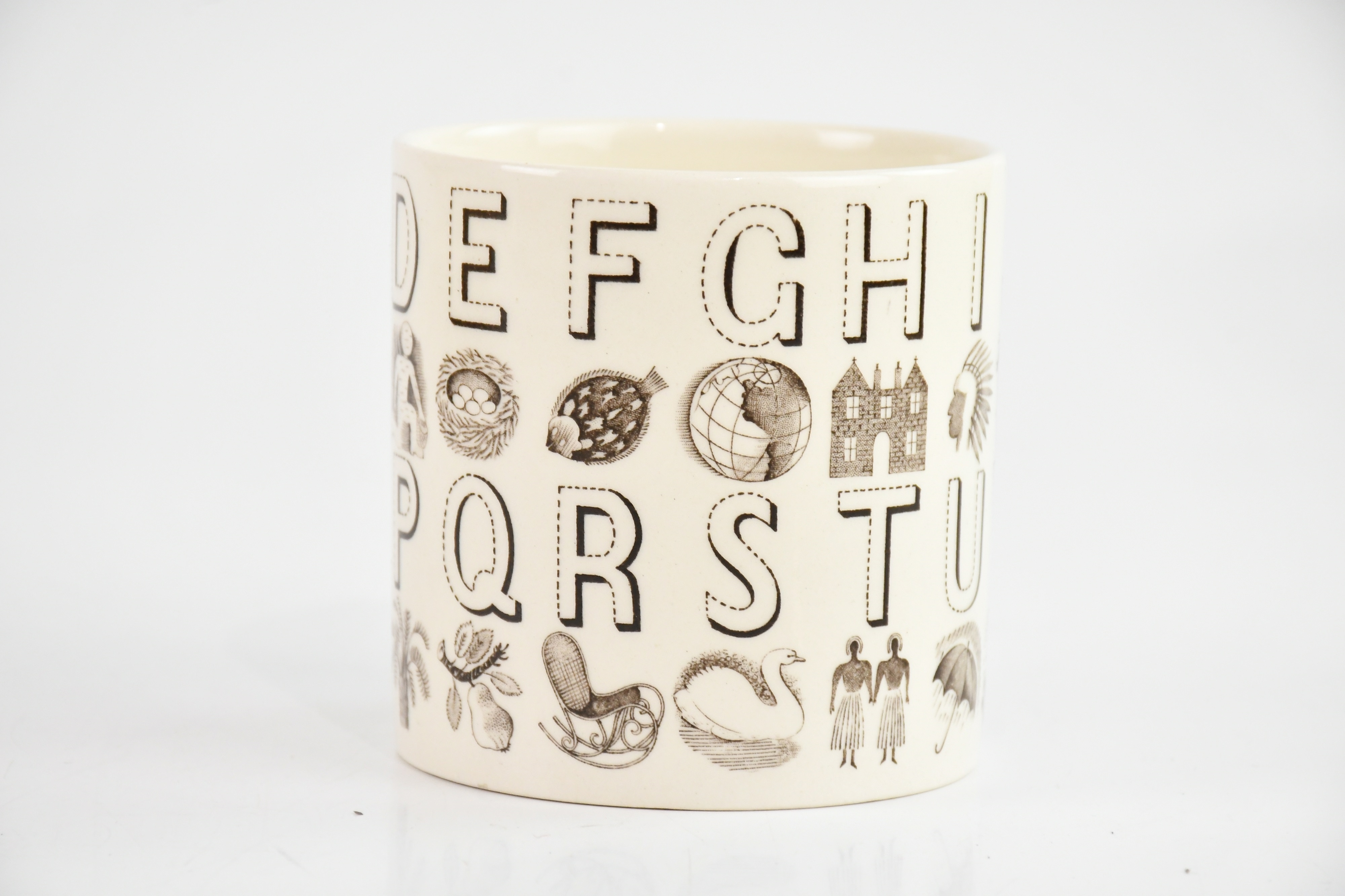 Eric Ravilious | an alphabet mug | MutualArt