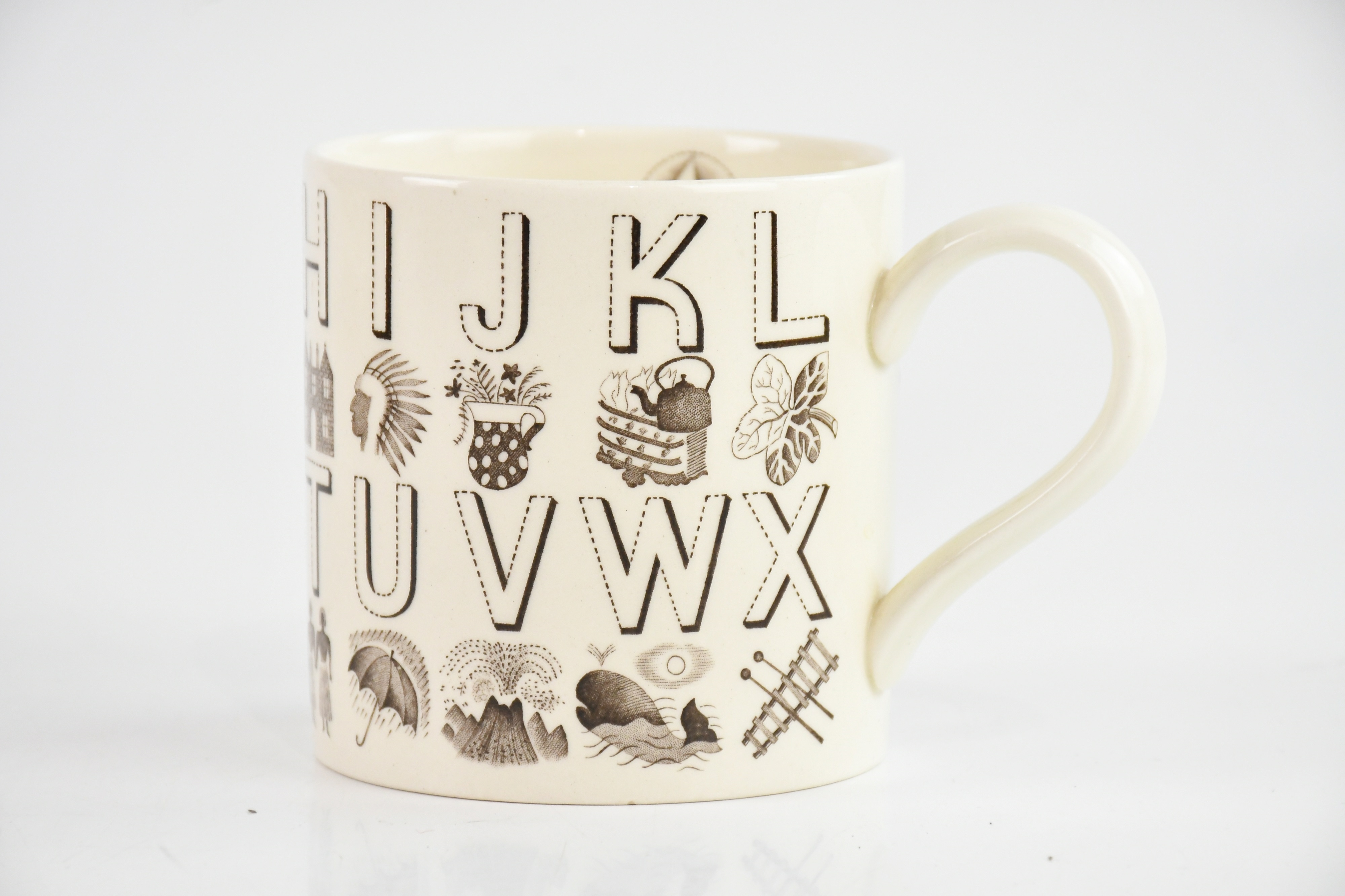 Eric Ravilious | an alphabet mug | MutualArt
