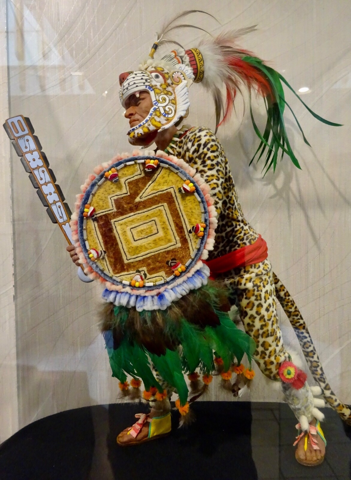 George Stuart | Aztec elite leopard warrior (2011) | MutualArt