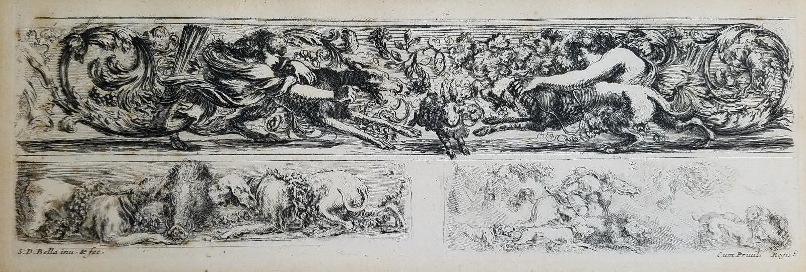 Stefano della Bella | Original Stefano Della Bella Etching Dev. 995 ...
