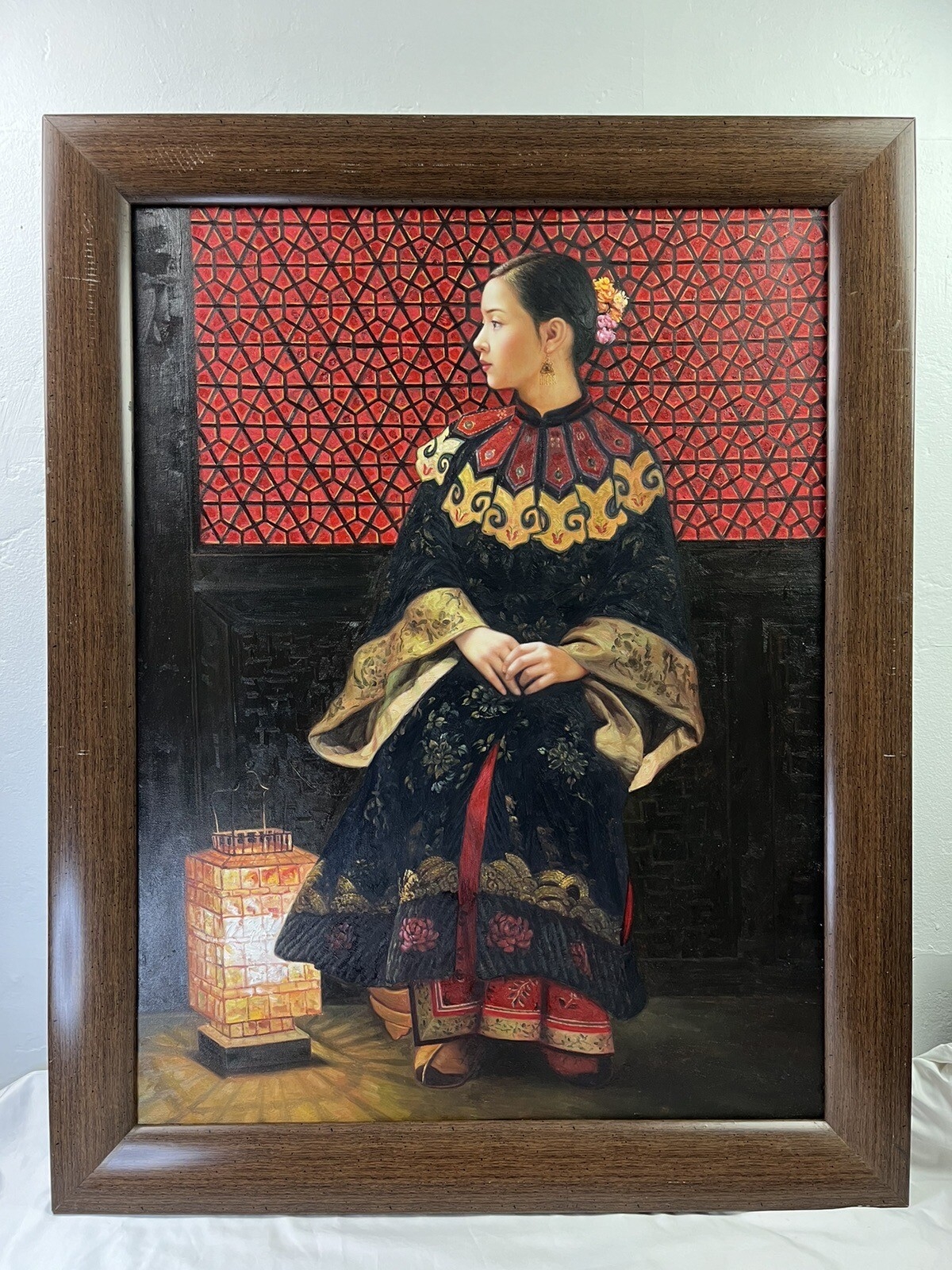 Di Li Feng | Portrait Of A Sitting Woman (2001) | MutualArt