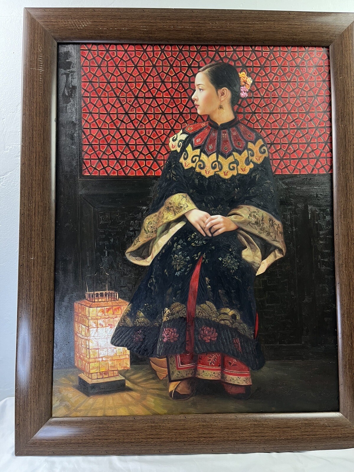 Di Li Feng | Portrait Of A Sitting Woman (2001) | MutualArt