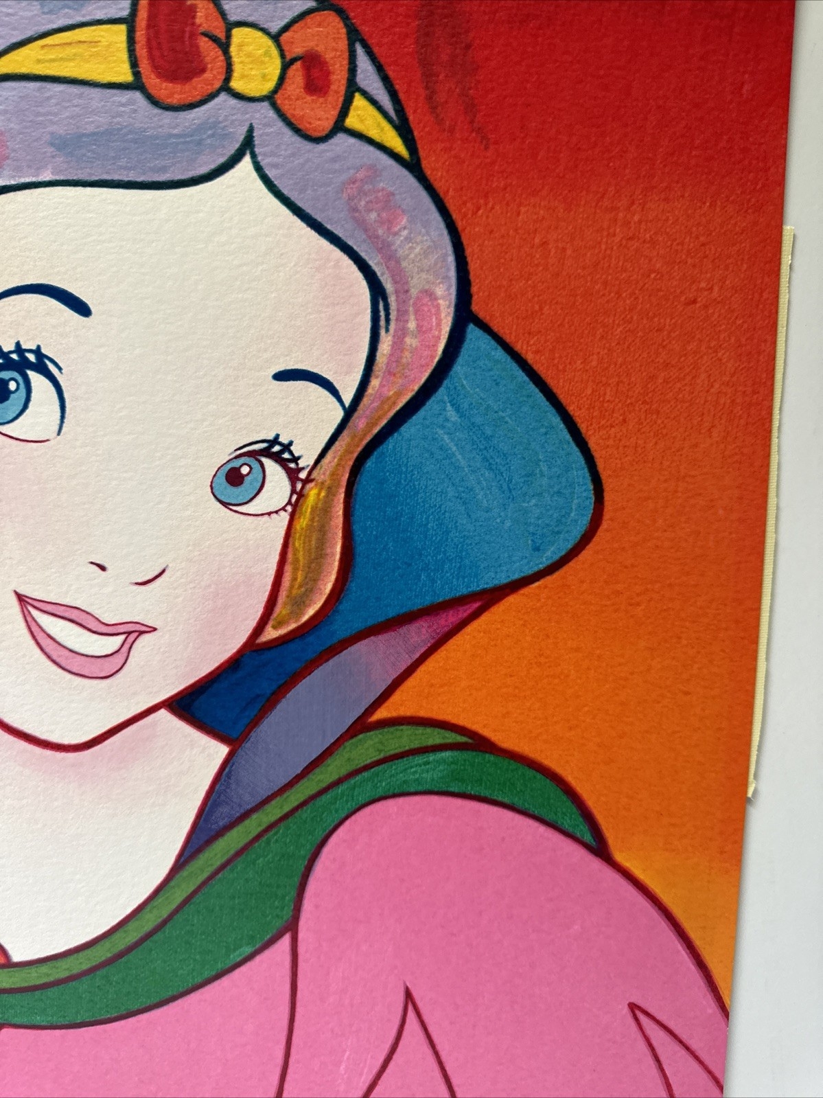 Peter Max | SNOW WHITE EDITION OF 500 SIGNED LIMITED POP ART FAMOUS ...