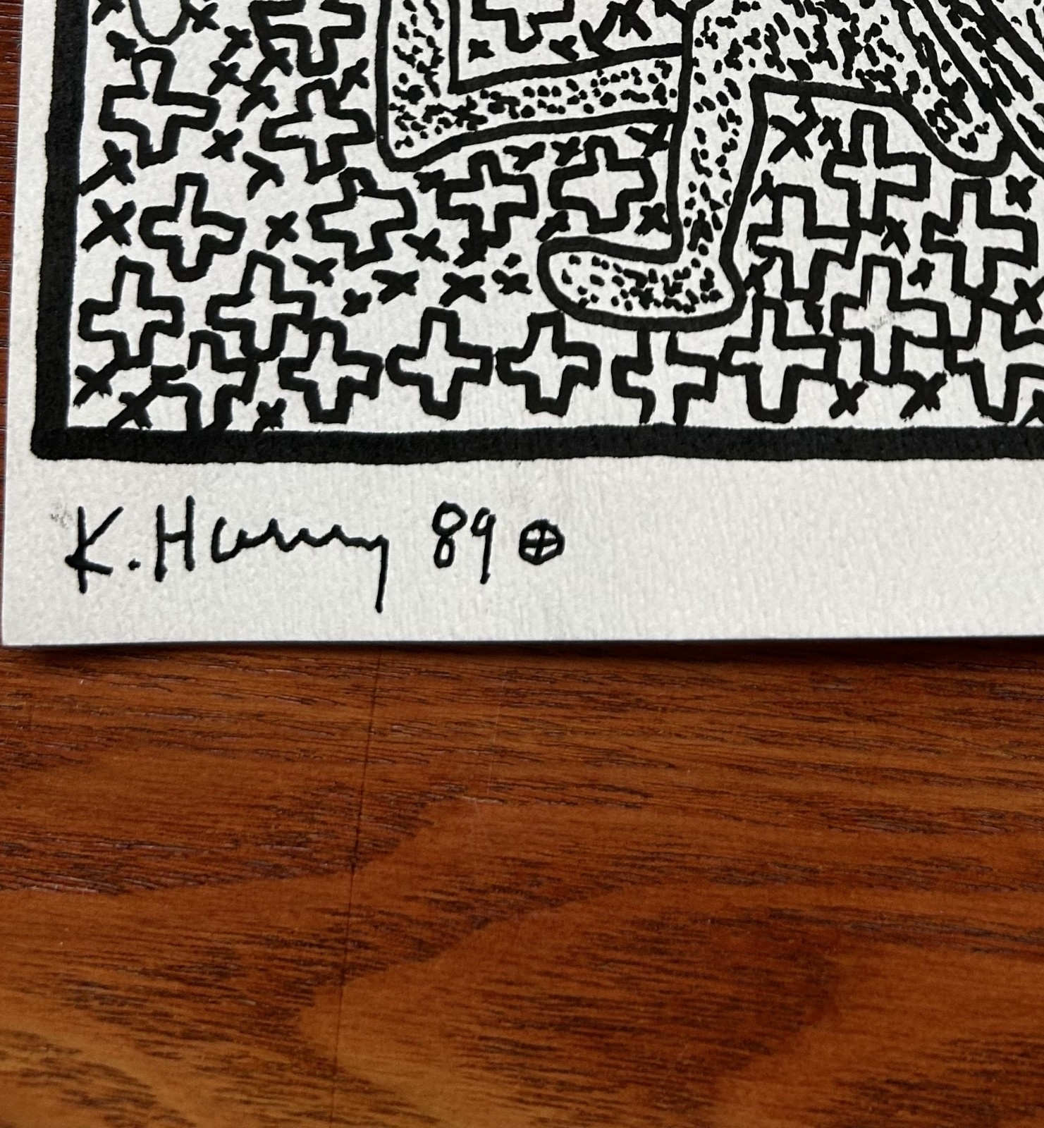 Bretz & Keith Haring | Keith Haring drawings (1989) | MutualArt
