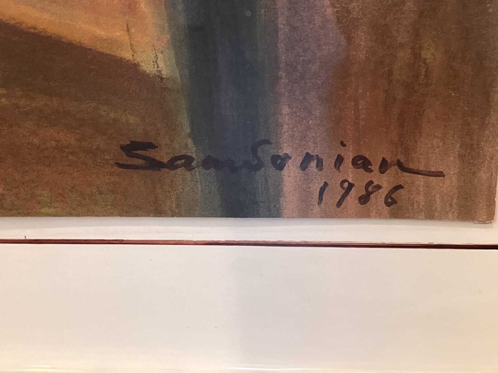 Simon Samsonian | Untitled (1986) | MutualArt