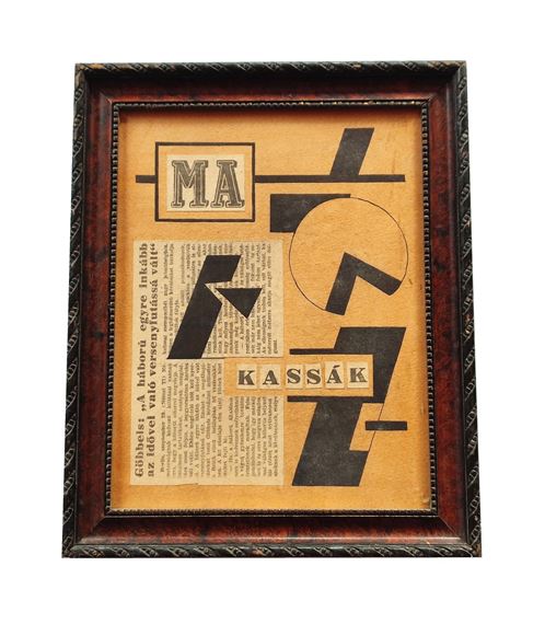 Lajos Kassák | constructivist collage (2024 - 2025) | MutualArt