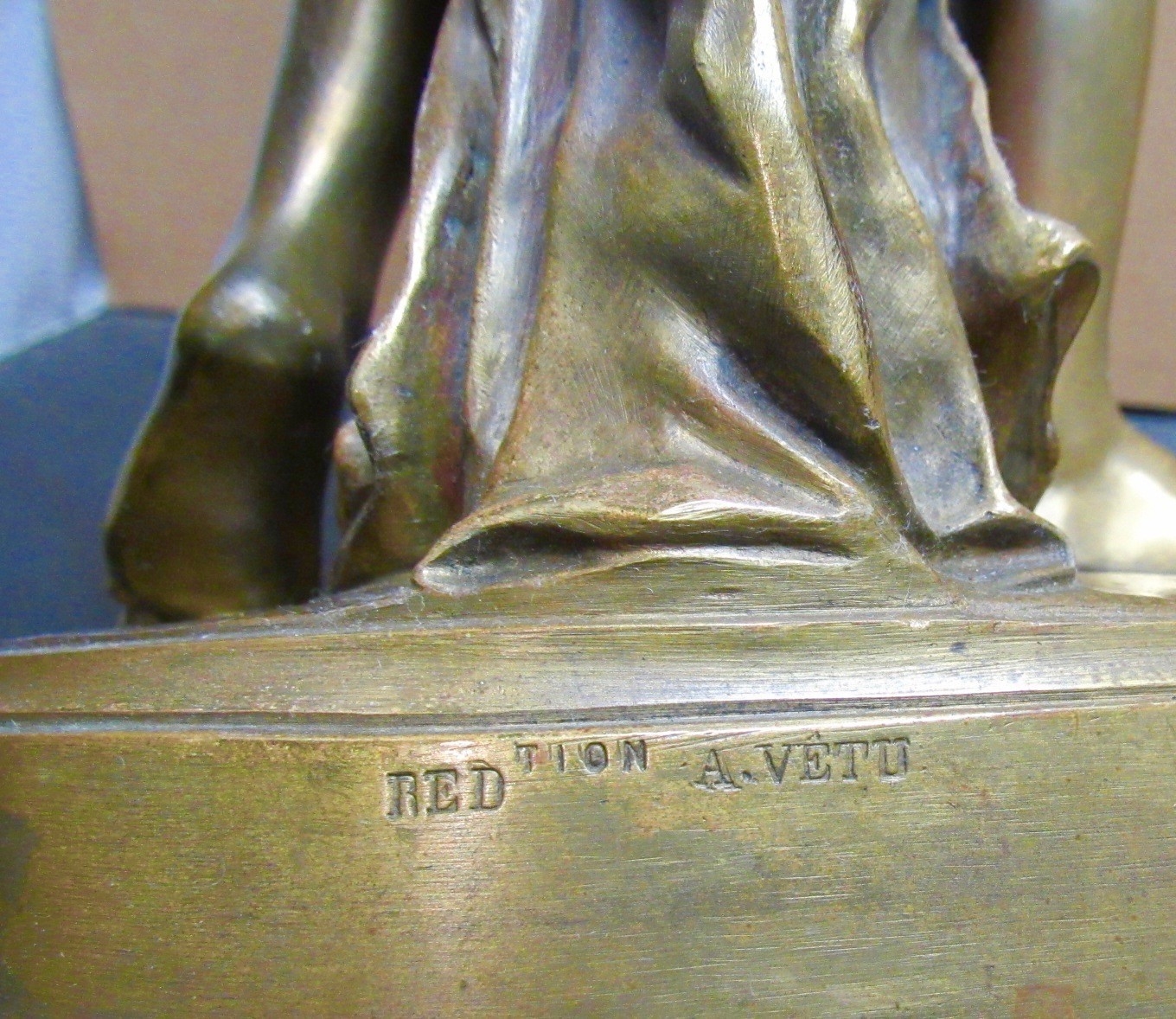 Claude Michel Clodion | VENUS CARRYING CUPID BRONZE 19 INCH STATUE ...
