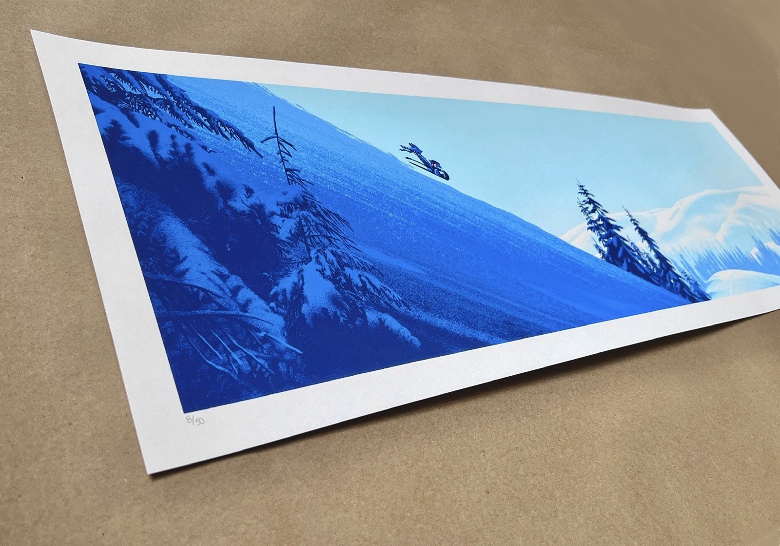 Affiche King Kong édition Limitée Par Kilian Eng - Screenprint Mondo 24x36 Pouces