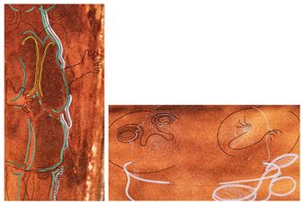 Untitled (2 business cards for the former restaurant "Exil", Berlin - Dieter Roth