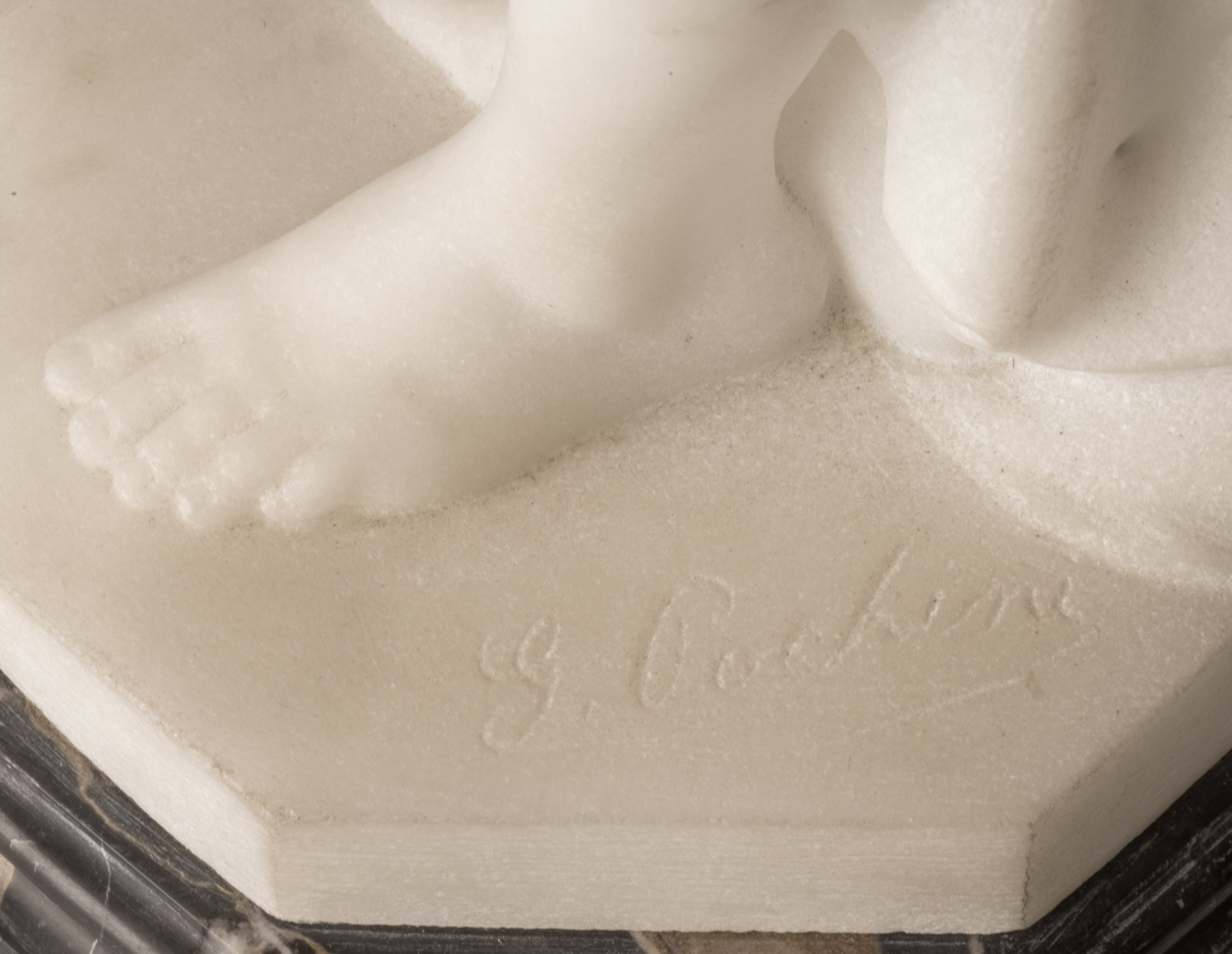 Galileo Pochini | Desnudo femenino de mármol tallado | MutualArt