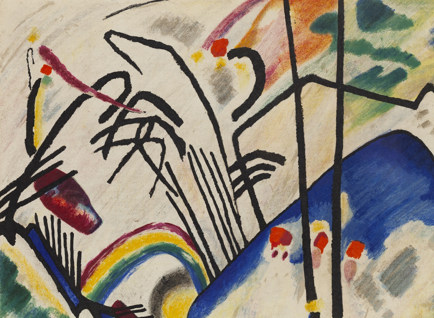 Wassily Kandinsky | Composition IV (1911 - 1955) | MutualArt