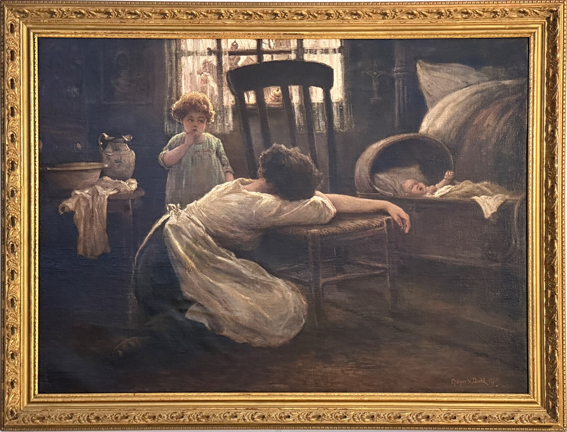 Arthur V. Diehl | Mother Needs a Rest (1915) | MutualArt