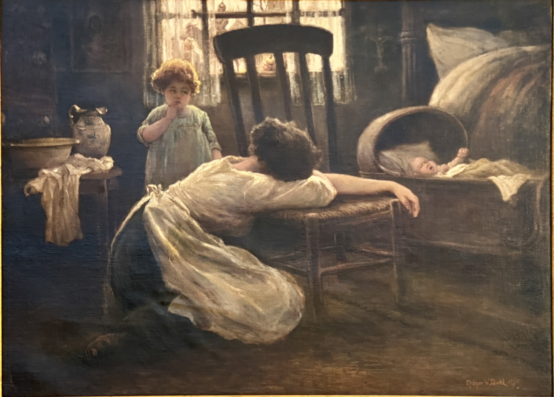 Arthur V. Diehl | Mother Needs a Rest (1915) | MutualArt